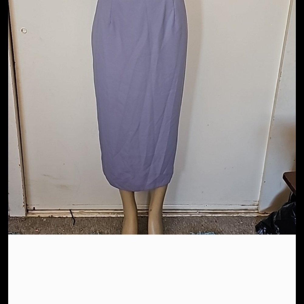 Just...Taylor Lavender Pencil Skirt